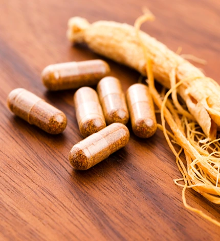 Capsules de ginseng